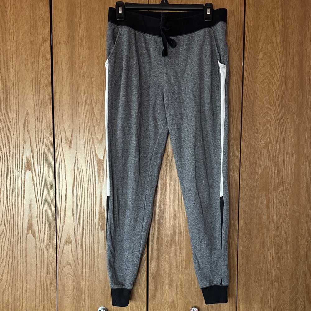 SO black & grey sweatpants